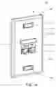 Fig. 14 - Stainless steel faceplates with labels