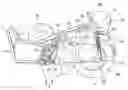 Fig. 01 - Rear shock absorber arrangement structure for motorcycle