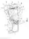 Fig. 03 - Rear shock absorber arrangement structure for motorcycle