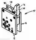 Fig. 01 - RETRACTABLE STOP ASSEMBLY