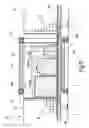 Fig. 15 - Method for positioning sheets of glass in a vertical assembly and press device for insulating glass panes