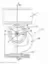 Fig. 01 - Device for supporting a rotating frame of a filtration installation