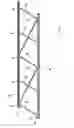 Fig. 01 - Reinforced and bolted rack truss