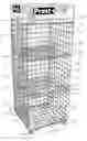 Fig. 01 - Rapidly assembleable and disassembleable display rack