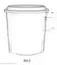 Fig. 02 - Party trash pail