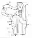 Fig. 01 - Holster handgun locator and lock