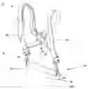 Fig. 01 - Multiple configuration strap apparatus for briefcases and other carrying bags