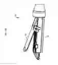 Fig. 03 - Surgical fastener and cutter with single cable actuator