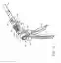 Fig. 10 - Surgical cutting and fastening instrument with closure trigger locking mechanism