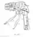 Fig. 37 - Surgical cutting and fastening instrument with closure trigger locking mechanism