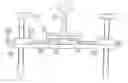Fig. 01 - Device for adjusting the position of a rail or a track unit comprising at least one rail relative to the supporting road bed