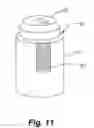 Fig. 12 - Method of molding a multi-pole magnetized beverage container holder