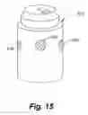 Fig. 16 - Method of molding a multi-pole magnetized beverage container holder