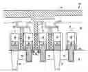 Fig. 01 - Method of forming a recessed gate structure on a substrate having insulating columns and removing said insulating columns after forming a conductive region of the gate structure