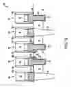 Fig. 15 - Method of forming a recessed gate structure on a substrate having insulating columns and removing said insulating columns after forming a conductive region of the gate structure