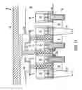 Fig. 16 - Method of forming a recessed gate structure on a substrate having insulating columns and removing said insulating columns after forming a conductive region of the gate structure