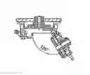 Fig. 01 - Poured molten metal quantity control device