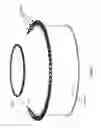 Fig. 06 - Low-profile, multi-axis, highly passively damped, vibration isolation mount