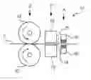Fig. 01 - Printing arrangement with driving, printing, adhering and binding stations
