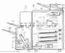 Fig. 01 - Image forming system including finisher with stapler for binding printed papers