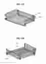 Fig. 15 - NESTABLE AND STACKABLE DOCUMENT STORAGE TRAYS