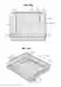 Fig. 17 - NESTABLE AND STACKABLE DOCUMENT STORAGE TRAYS