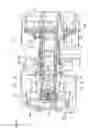 Fig. 03 - Suspension structure with improved shock absorber arrangement, and vehicle incorporating same