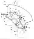 Fig. 01 - Roof side garnish peripheral structure of automobile