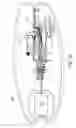 Fig. 18 - Electronic access control handle set for a door lock