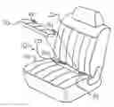 Fig. 01 - Removable bolster for ISOFIX