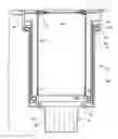 Fig. 01 - Storage system with storage container and supporting framework