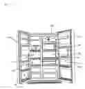 Fig. 03 - Refrigerator with height adjustable shelf