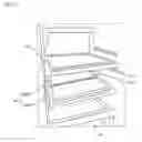 Fig. 06 - Refrigerator with height adjustable shelf