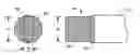 Fig. 01 - Fluorescent lamp with external electrodes