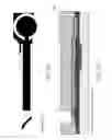 Fig. 40 - Inject printhead with outwarldy extending actuator tails