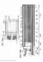 Fig. 15 - Display device having stacked polarizers that differ in degrees of light absorbing bands and that are between a pair of protective layers such that no protective layer is located between the stacked polarizers
