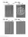 Fig. 27 - Display device having stacked polarizers that differ in degrees of light absorbing bands and that are between a pair of protective layers such that no protective layer is located between the stacked polarizers