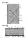 Fig. 31 - Display device having stacked polarizers that differ in degrees of light absorbing bands and that are between a pair of protective layers such that no protective layer is located between the stacked polarizers