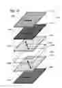 Fig. 42 - Display device with stacked polarizers