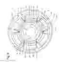 Fig. 09 - Thermal management system for speaker system having vented frame for establishing air passages