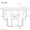 Fig. 26 - Thermal management system for speaker system having vented frame for establishing air passages