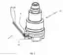 Fig. 03 - Sensor assembly, a fluid pump and a cooler