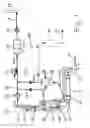 Fig. 02 - Cement clinker production comprising partial removal of a flow of rotary kiln exhaust gas containing harmful substances