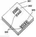 Fig. 01 - Electrical interconnection devices incorporating redundant contact points for reducing capacitive stubs and improved signal integrity