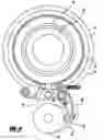 Fig. 03 - Transfer case input shaft brake system