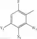 Fig. 19 - 2-(Poly-substituted aryl)-6-amino-5-halo-4-pyrimidinecarboxylic acids and their use as herbicides
