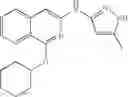 Fig. 132 - Isoquinoline aminopyrazole derivatives
