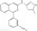 Fig. 242 - Isoquinoline aminopyrazole derivatives