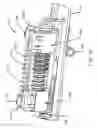 Fig. 14 - Biopsy device with replaceable probe incorporating static vacuum source dual valve sample stacking retrieval and saline flush