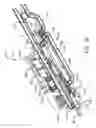 Fig. 18 - Biopsy device with replaceable probe incorporating static vacuum source dual valve sample stacking retrieval and saline flush